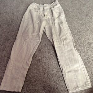 Cream pants, Size: 27 Brand, forever 21